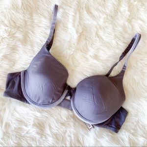 Body by Victoria Victoria’s Secret lined perfect coverage dusty purple bra, 36B